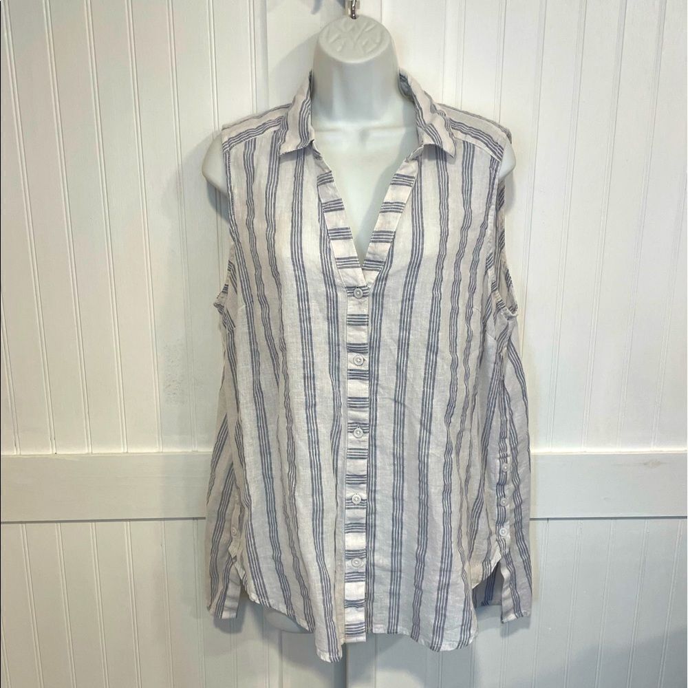 BEACH LUNCH lounge ladies top size L